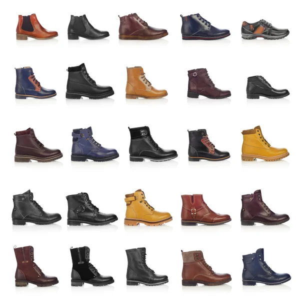 Collezione scarpe uomo — Foto Stock