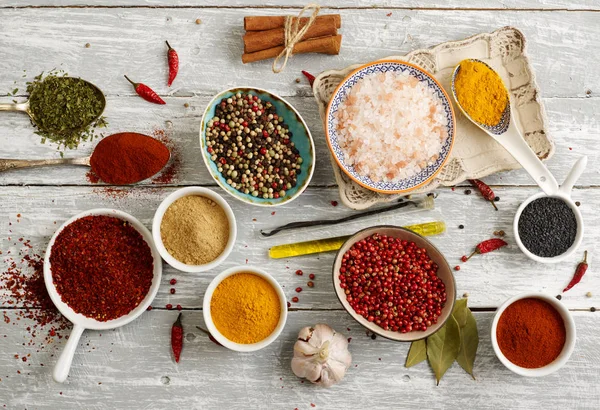 Spices on the table — Stock Photo, Image