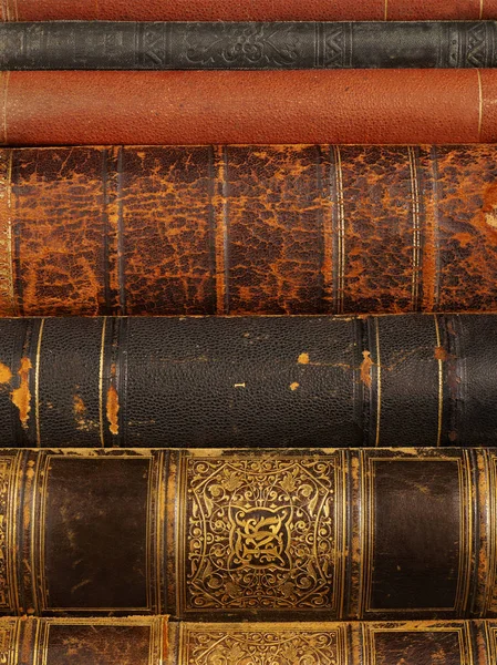 Παλιά βιβλία της σπονδυλικής στήλης — Φωτογραφία Αρχείου