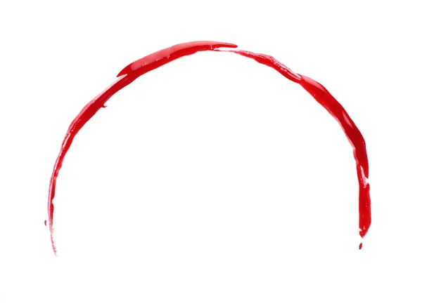 Blood stain on white — Stock Photo, Image