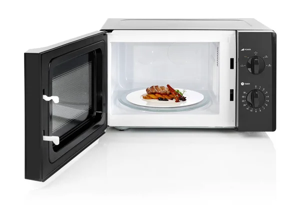 Microwave oven isolated — Stock Photo, Image