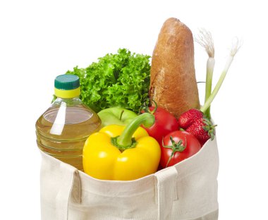 Yakın çekim yiyecek çanta