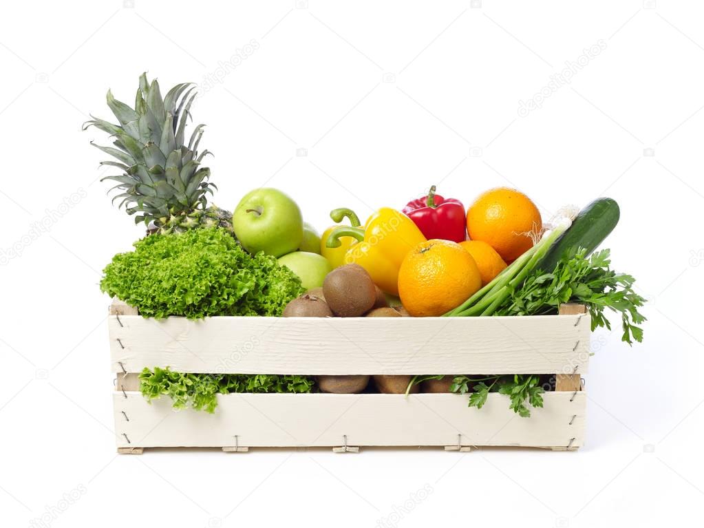 Farmer's fruits and vegetables