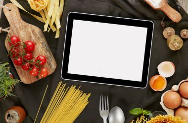 Dijital tablet ile pişirme