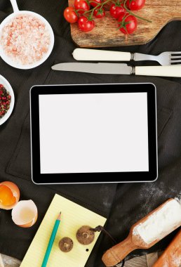 Yiyecek hazırlama siyah