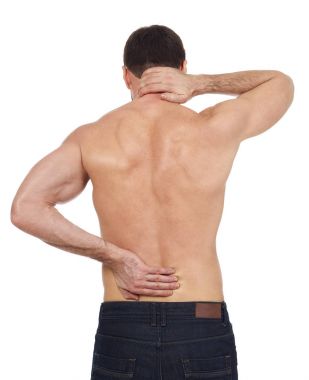 Beyaz üzerine sırt ağrısı