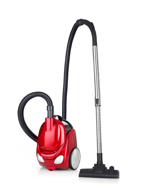 Vacuum cleaner pada putih — Stok Foto