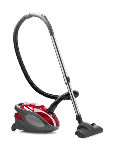 Vacuum cleaner pada putih — Stok Foto