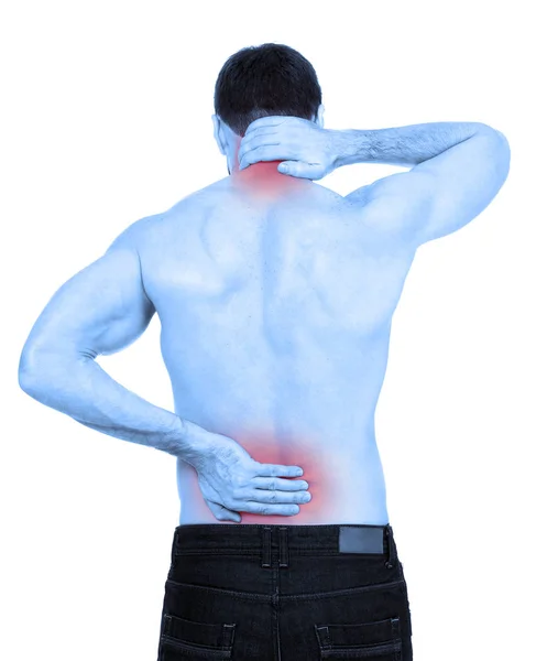 Back pain concept — Stock Photo, Image