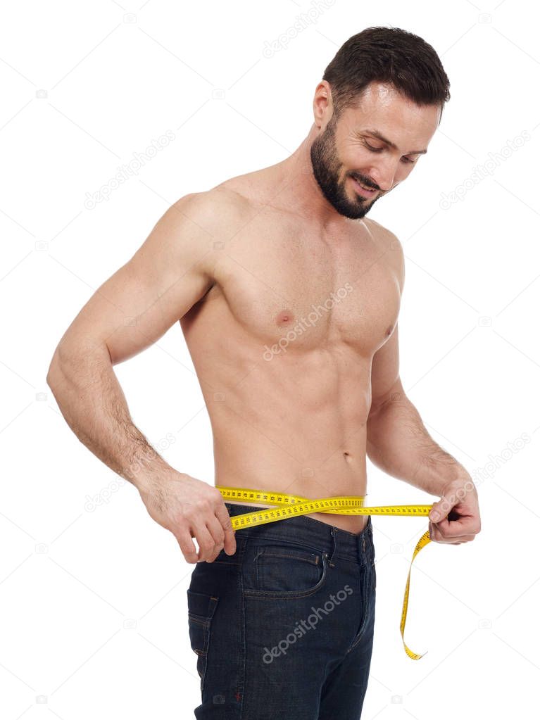 Weight loss on white