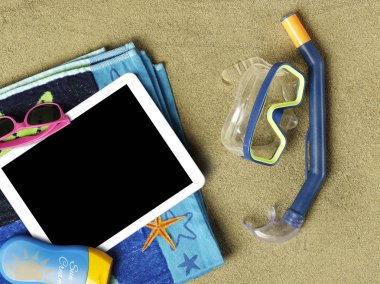 Beach Eğlence kavramı