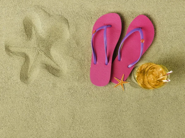 Alles wat die u nodig hebt op het strand — Stockfoto