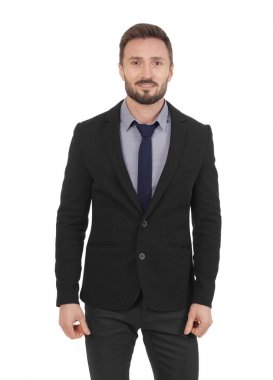 Beyaz üzerine izole iş adamı
