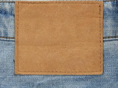 Jeans etiket arka plan