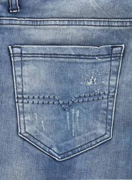 Jeans bolso traseiro — Fotografia de Stock