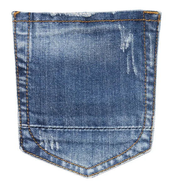 Jeans bolso traseiro — Fotografia de Stock