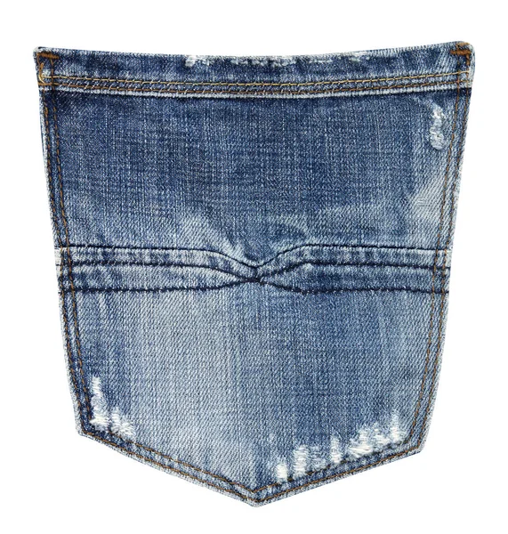 Jeans zak terug — Stockfoto