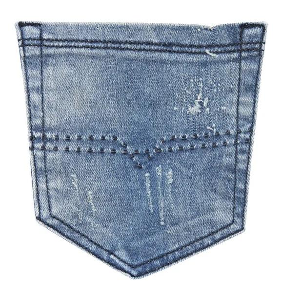 Jeans bolso traseiro — Fotografia de Stock