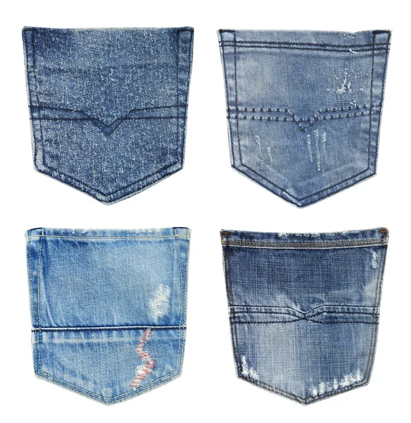 Jeans back pockets Stock Picture