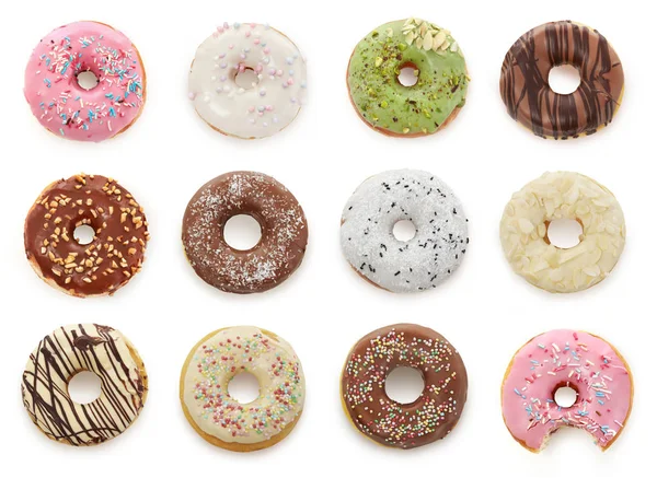 Donuts em branco — Fotografia de Stock