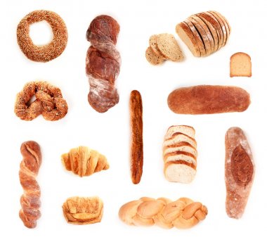 Çeşitli ekmek ve buns