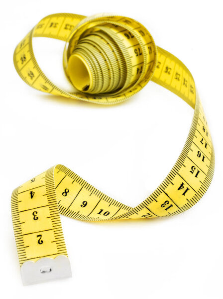 Желтая измерительная лента
