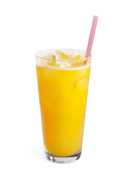 Refreshing drink on white — Stock Photo, Image