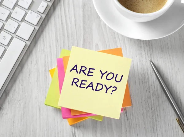 Are you ready — Stock Photo, Image