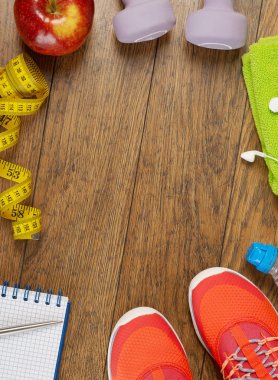 Spor salonu için hazırlanıyor