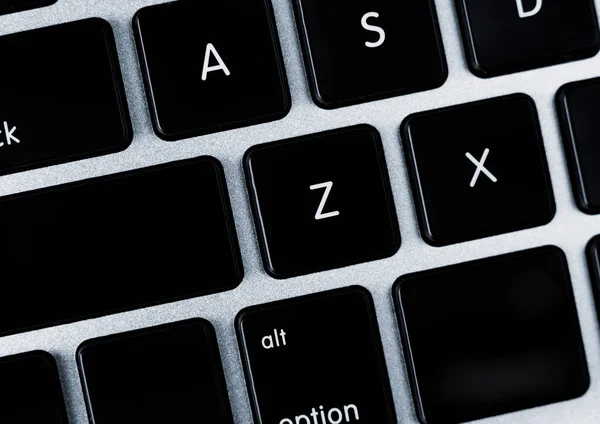 Закри клавіатури ноутбука — стокове фото