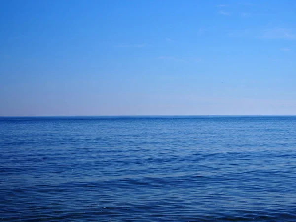 Paisaje marino azul — Foto de Stock