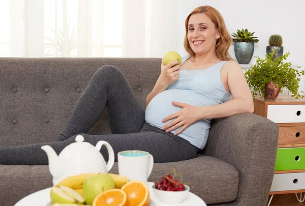 Zwangerschap dieet concept — Stockfoto