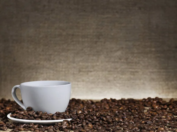 Coffee cup background — Stock Photo, Image