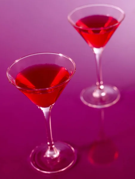 Cócteles Martini de cerca — Foto de Stock
