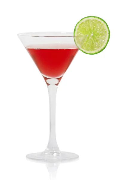 Martini op wit — Stockfoto