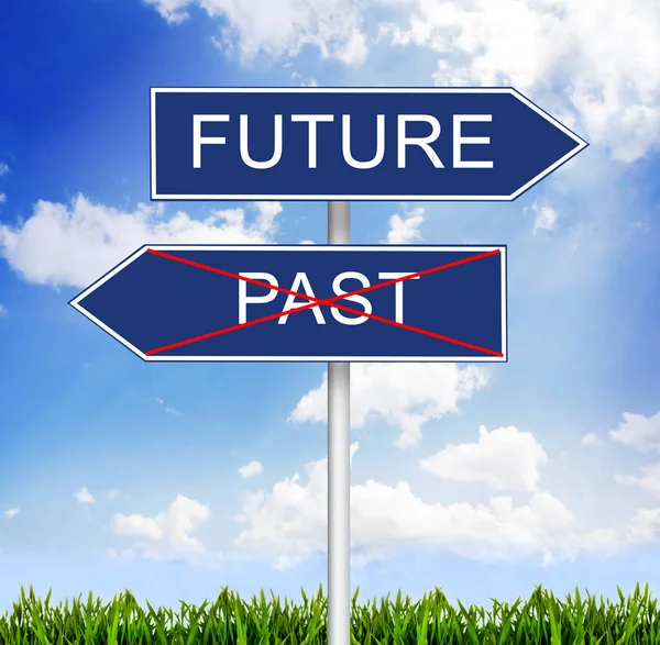 Future vs past — Stock Photo, Image