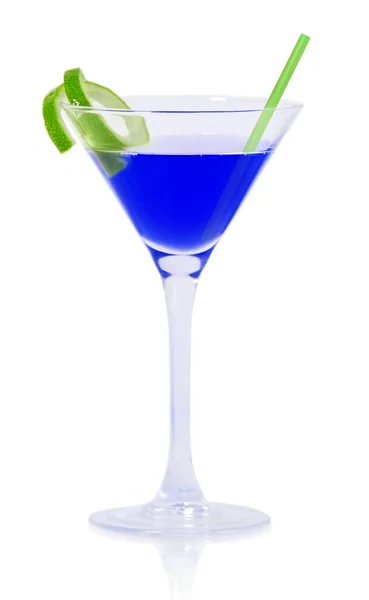 Martini cocktail op wit — Stockfoto