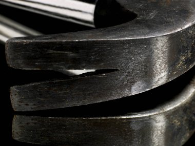 Kullanılan çekiç portre