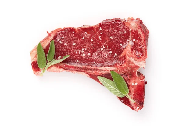 Marha steak sóval — Stock Fotó