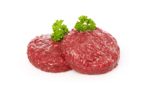 Nyers hamburger hús — Stock Fotó
