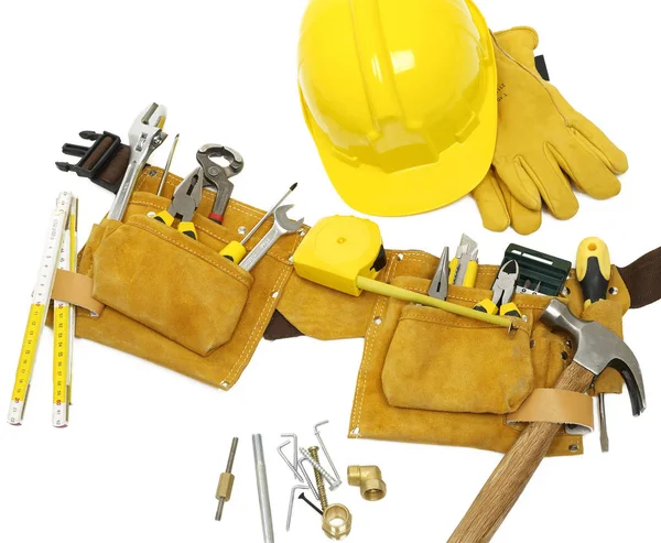 Tool belt and protection equipment — Stock Photo, Image