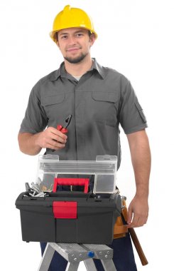 Araç kutusu ile marangoz