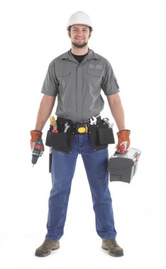 Tamirci matkap ve araç kutusu