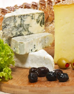 Peynir tabağı yakın çekim