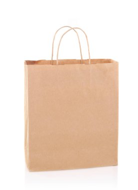 Brown paper bag clipart
