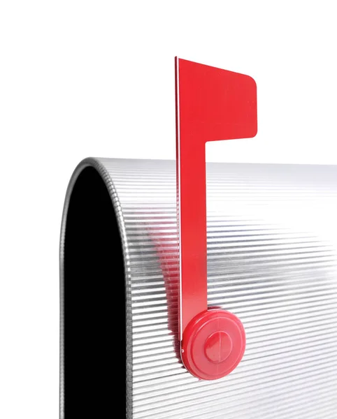 Mailbox close-up on white — Stock Photo, Image