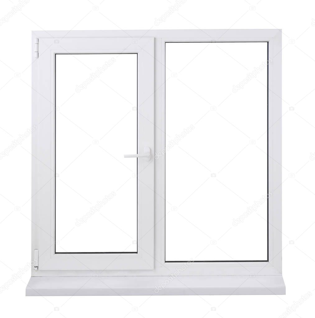 White window on white