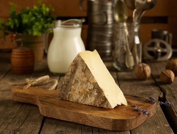 Блакитний сир крупним планом — стокове фото