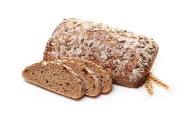 Beyaz üzerine boncuk