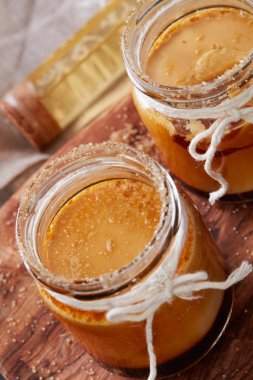 Panna Cotta yakın çekim